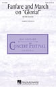 Fanfare and March on Gloria! SATB choral sheet music cover